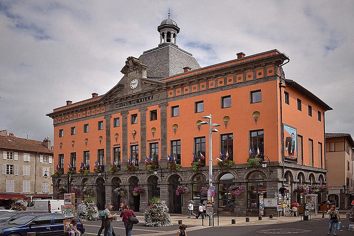 Aurillac — vue de la ville