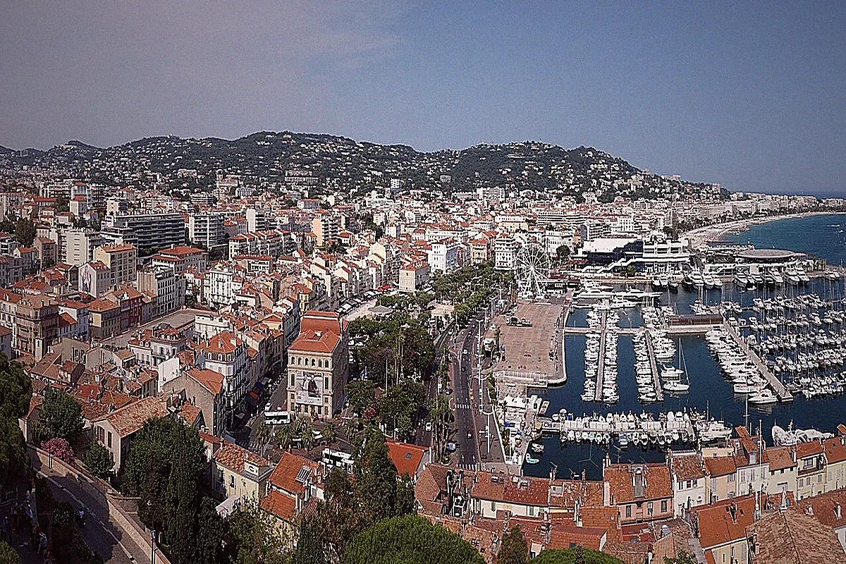 Cannes — vue de la ville